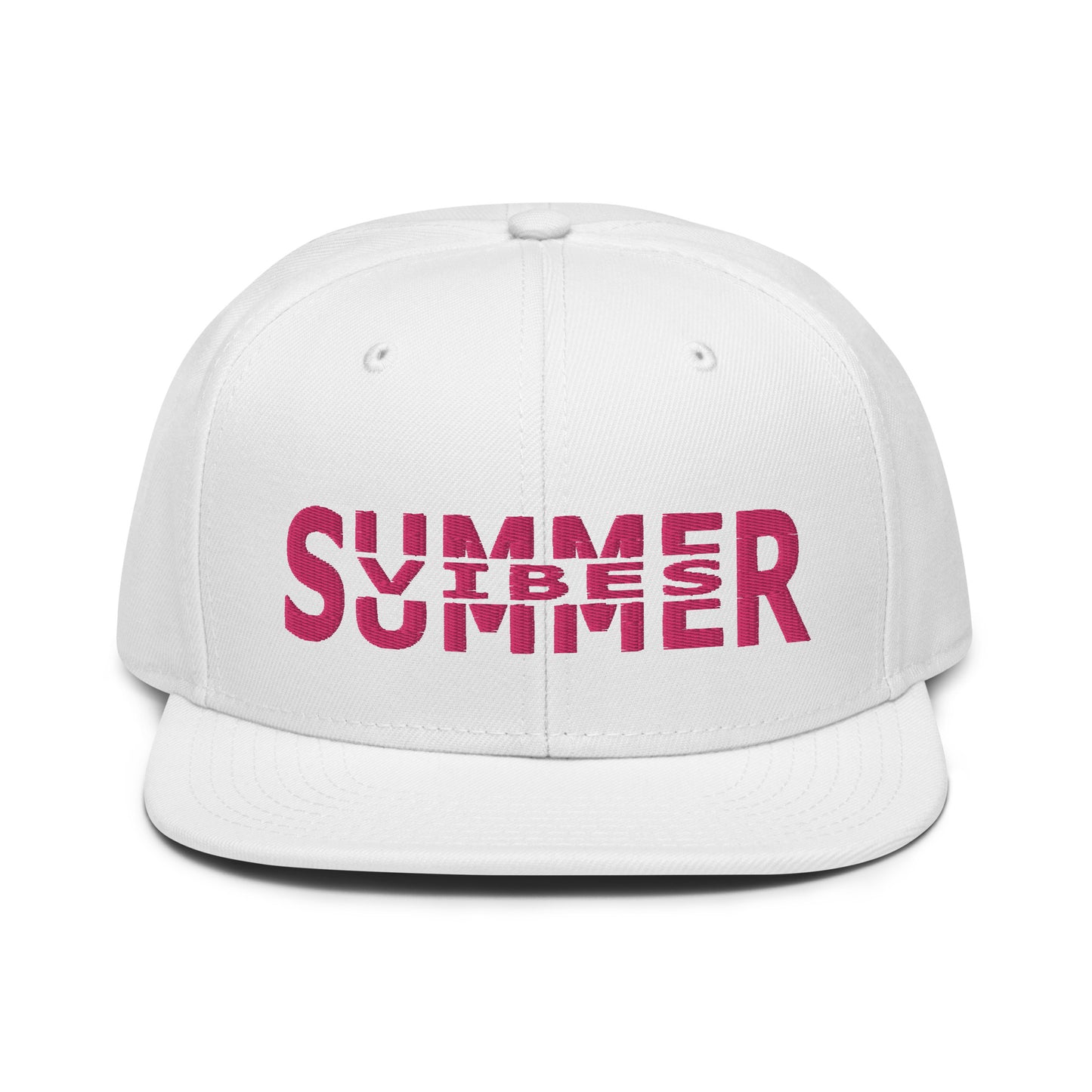 Summer Vibes | Snapback | White | Hat